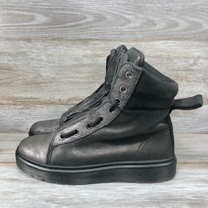 Dr. Martens Playa Leather Hightops Zip up Boots